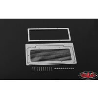 RC4WD Kahn Style Front Grill for D90/D110 Bodies (Silver) VVV-C0317