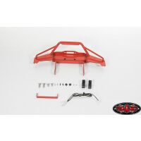 RC4WD Solid Front Bumper for Axial SCX10 II XJ (Red) VVV-C0332