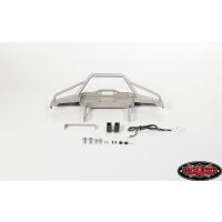 RC4WD Solid Front Bumper for Axial SCX10 II XJ (Silver)...