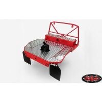 RC4WD Rear Tube Bed w/Mud Flaps for Trail Finder 2 (Red Style B) VVV-C0301