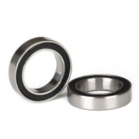 Ball bearings, black rubber sealed (12x18x4mm) (2)