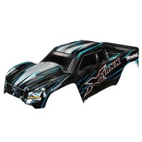 Traxxas Body, X-Maxx, blue (painted, decals applied) (assembled with 7711A