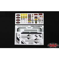 RC4WD Complete Graphic Decal Set for Mojave II 2/4 Door Body Z-B0140