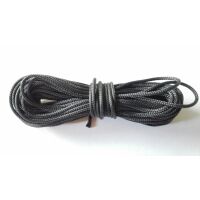 Synthetic Winch Rope 5,0 m 30kg Zugkraft (schwarz)