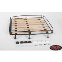 RC4WD Wood Roof Rack w/Lights for RC4WD Cruiser Body VVV-C0437