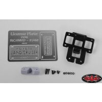 RC4WD Rear License Plate System for RC4WD G2 Cruiser VVV-C0464