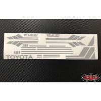 RC4WD RC4WD Clean Stripes for Mojave II 2/4 Door Decal Sheet(Grey) Z-B0174