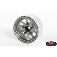 RC4WD OEM Stamped Steel 1.55 Beadlock Wheels (Plain) Z-W0258