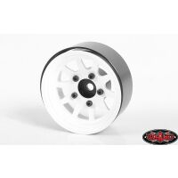 RC4WD OEM Stamped Steel 1.55 Beadlock Wheels (White) Z-W0260