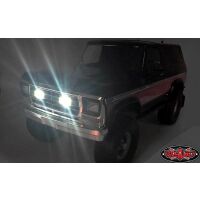 RC4WD Front Grille Fog Lamps for Traxxas TRX-4 79 Bronco...