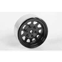 RC4WD Stamped Steel 1.7 Beadlock Wagon Wheels (Black)...