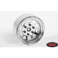 RC4WD Stamped Steel 1.7 Beadlock Wagon Wheels (Chrome)...