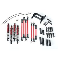 TRX-4 Long Arm Lift Kit komplett rot