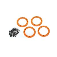 Beadlock Rings Orange (2.2) Alu (4) + Schrauben