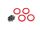 Beadlock Rings Rot (1.9) Alu (4) + Schrauben
