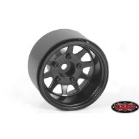 RC4WD Deep Dish Wagon 1.55 Stamped Steel Beadlock Wheels (Black) Z-W0281