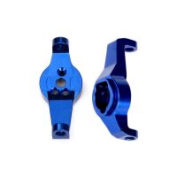 Traxxas Caster blocks Alu blau l/r 8232X