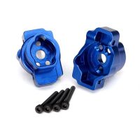 Portal-Drive-Axle-Mount hinten Alu blau