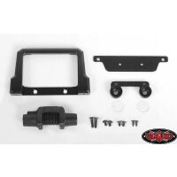 RC4WD Metal Bumper W/Plastic Winch and Light for 1/18...