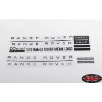 RC4WD Metal Emblem Set for JS Scale 1/10 Range Rover Classic Body VVV-C0650