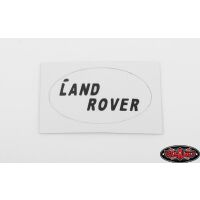 RC4WD Rear Logo Decal for JS Scale 1/10 Range Rover Classic Body VVV-C0651