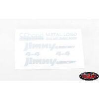 RC4WD Metal Emblems for MST 1/10 CMX w/ Jimny J3 Body (White) VVV-C0658