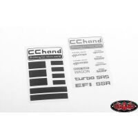 RC4WD Metal Logo Decal Sheet for 1985 Toyota 4Runner...