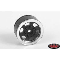 RC4WD Six-Spoke 1.55 Internal Beadlock Wheels (Black)...