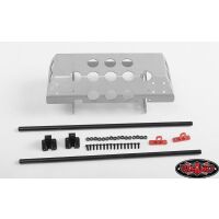 RC4WD Tarka Steel Tube Bumper with Skid Plate and D-Ring Mounts VVV-C0983