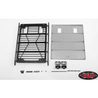 RC4WD Command Roof Rack w/ Diamond Plate & 2x Square...
