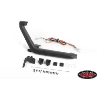 RC4WD Snorkel w/ Flood Lights, LED Kit and Antenna for Axial 1/10 VVV-C1074