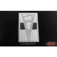 RC4WD Steel Front Side Hood Diamond Plates for RC4WD...