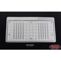 RC4WD Steel Diamond Tailgate Plate for RC4WD Gelande II...