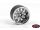 RC4WD 1.9 5 Lug Steel Wheels w/Beauty Ring (Silver) Z-W0327