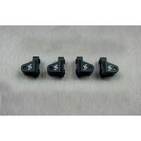 SAMIX CFX-W alum black lower shock/ suspension link mount 4p