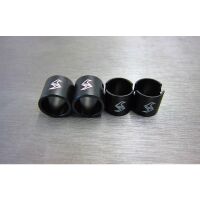 SAMIX Enduro alum. black drivershaft cups 4pcs