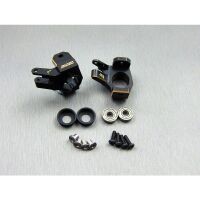 SAMIX SCX10-2 brass heavy steering knuckle (black coating)