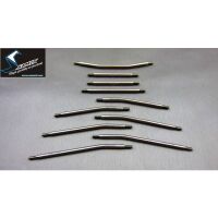 SAMIX SCX10-2 313mm high clearance titianium link kit 10pcs