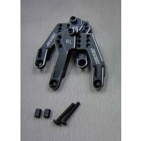 SAMIX SCX10-2 Samix rear shock plate black