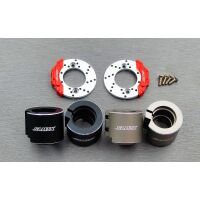 SAMIX SCX10-2 alum. black rear brake adapter