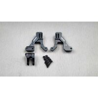 SAMIX TRX-4 alum. black front shock plate