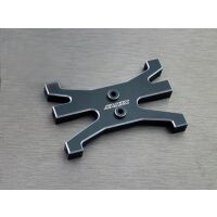 SAMIX TRX-4 alum black rear chassis brace