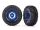 Reifen auf Felge Method 105 1.9 schwarz/chrome beadlock blau