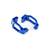 Caster-Blocks (C-Hubs) l/r Alu blau