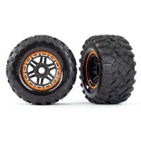 Reifen auf Felge montiert Felge schwarz/orange Maxx All-Terr