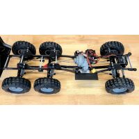 GSPEED G-6X6 Chassis for custom 6x6 builds, carbon fiber (rails only)