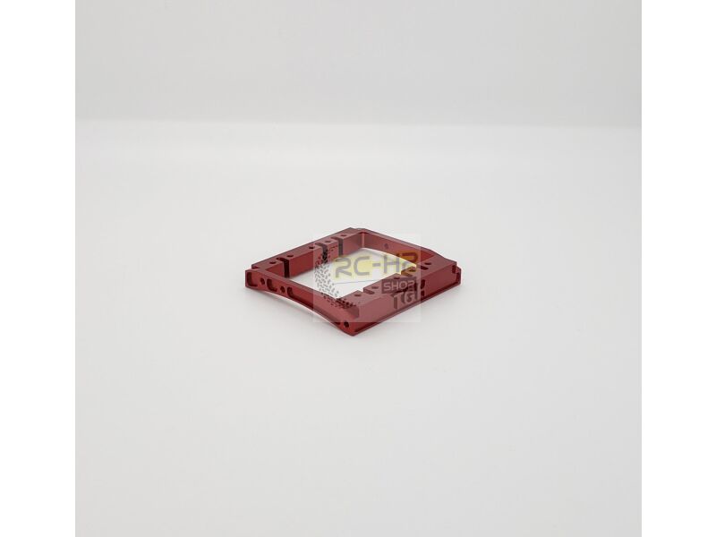 TEAM GARAGE HACK DUAL SERVO MOUNT red Dlux Injora TGH Gspeed , 38,82