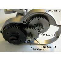 SAF Berg gears Lower ratio