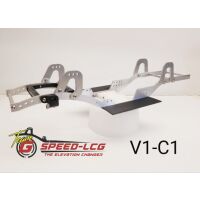 GSPEED Chassis V1-C1 aluminum- package G-MP PANHARD MOUNT...