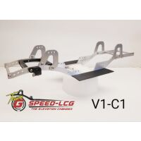 GSPEED Chassis V1-C1 aluminum- package G-MP PANHARD MOUNT TJ RC PRODUCTS